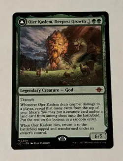 MTG Ojer Kaslem, Deepest Growth - The Lost Caverns of Ixalan LP - Image 1