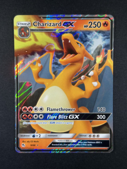 Charizard GX 9/68 - Hidden Fates Ultra Rare Pokemon TCG - NM Pack Fresh - Image 1