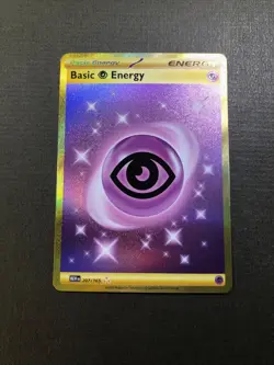 Pokemon Basic Psychic Energy Scarlet & Violet-151 207/165 Holo Hyper Rare Nice! - Image 1