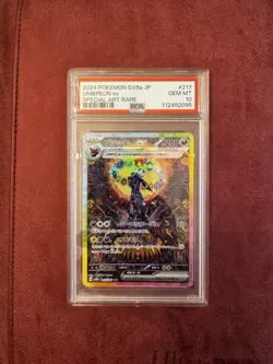 2024 Pokemon Japanese Terastal Festival Umbreon EX SAR #217 PSA 10 - Image 1