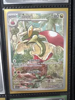 Pokemon English Mixed Lot Of 9 Illustration Rares Pidgey Flapple Floragto IR - Image 4