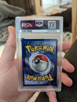 1999 Pokemon Jungle Rapidash 1st Edition PSA 9 Mint - Image 3