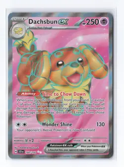 Dachsbun ex - 160/142 Stellar Crown Full Art Pokemon - NM/MINT - Image 1