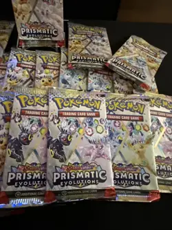Pokemon Prismatic Evolutions 24 Pack Lot - Factory Sealed God PackU UmbreonU - Image 4