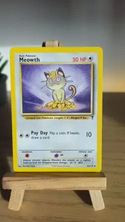 Meowth 53/110 Legendary Collection Uncommon Pokemon Light Play+ - Image 1