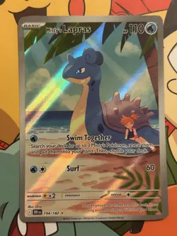 Misty's Lapras 194/182 Rare Full Art Destined Rivals Pokemon TCG - Image 1