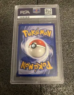 Pokemon 1999 Fossil 1st Edition Geodude PSA 9 - Image 2