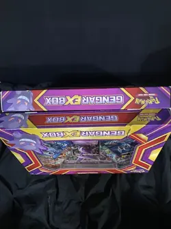 2016 POKEMON XY PHANTOM FORCES GENGAR EX BOX GENGAR EX 34/119 SEALED 2-Boxes 🔥 - Image 3