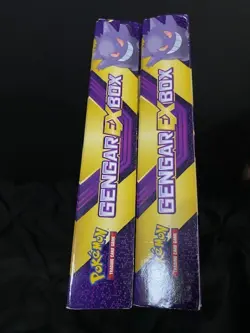 2016 POKEMON XY PHANTOM FORCES GENGAR EX BOX GENGAR EX 34/119 SEALED 2-Boxes 🔥 - Image 5