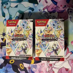 Pokemon S/V TCG Prismatic Evolutions Booster Bundle - Lot Of 2 - SEALED - Image 1