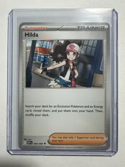 Hilda White Flare Regular Fishing Shirt 084/086 Pokemon TCG - Image 1
