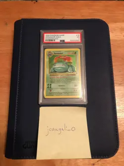 1999 pokemon game venusaur Holo SHADOWLESS PSA 3 #15/102 VG UNLIMITED - Image 1