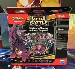Pokemon TCG Mega Battle Deck Mega Gengar Ex Factory Sealed Brand New Sealed - Image 2
