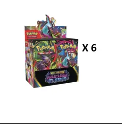 Pokemon Mega Evolution Phantasmal Flames Booster 6 Box Case PRESALE Ships 11/14 - Image 1