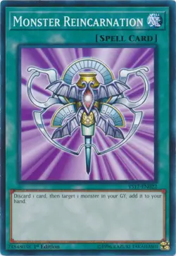 Monster Reincarnation - YS17-EN022 - Common - 1st Edition - Lightly Played - Image 1