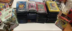 Huge 72 Pack Yugioh Blister Sealed Lot + 2 Structural Decks + Special Edition - Image 1