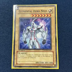 HP Elemental Hero Neos - POTD-EN001 - Common - 1st Edition YuGiOh - Image 1