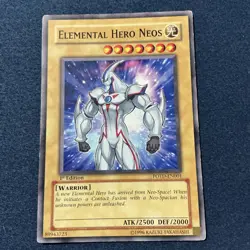 HP Elemental Hero Neos - POTD-EN001 - Common - 1st Edition YuGiOh - Image 2