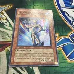 Yugioh! Neo-Spacian Aqua Dolphin POTD-EN003 Super Rare 1st Edition MP - Image 2