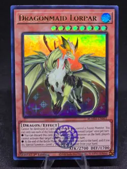 Yu-Gi-Oh! Dragonmaid Lorpar BLMM-EN061 1st Edition (UR) NM - Image 1