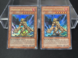 Yugioh - x2 Manticore of Darkness (UR, IOC-067, LP) - Image 1