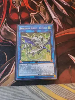 YUGIOH DRAGUNITY KNIGHT ROMULUS MP20-EN145 PRISMATIC SECRET 1ST ED NM - Image 1