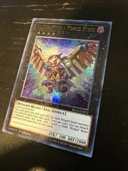 Yugioh! - Raidraptor - Force Strix BLLR-EN072 Ultra Rare 1st Edition NM - Image 2