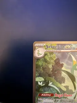 Pokemon TCG Serperior EX SIR 164/086 Black Bolt English Card Near Mint Condition - Image 3