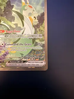 Pokemon TCG Serperior EX SIR 164/086 Black Bolt English Card Near Mint Condition - Image 4