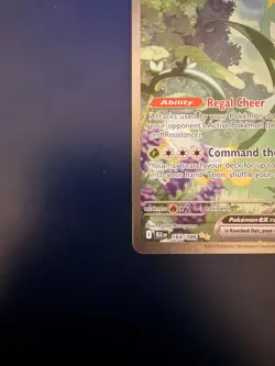 Pokemon TCG Serperior EX SIR 164/086 Black Bolt English Card Near Mint Condition - Image 5