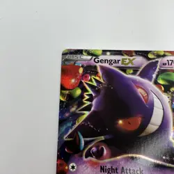 Gengar EX 34/119 - XY Phantom Forces Ultra Rare Holo Pokemon Card LP - Image 2