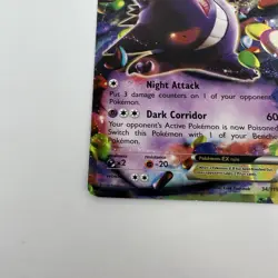 Gengar EX 34/119 - XY Phantom Forces Ultra Rare Holo Pokemon Card LP - Image 3
