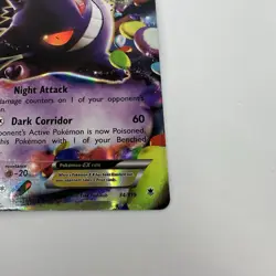 Gengar EX 34/119 - XY Phantom Forces Ultra Rare Holo Pokemon Card LP - Image 4
