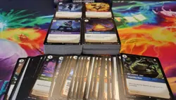 Riftbound League Of Legends Card Game 225+ FOIL Common & Uncommon Card Bulk Lot - Image 2