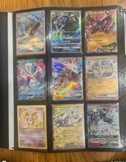 Pokemon Binder With Mixed Lot Of Cards Very Rare Plus More Cards Must Buy - Image 2