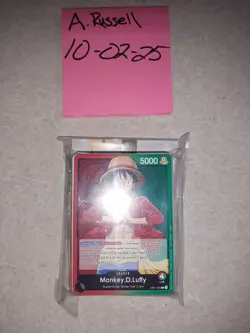 One Piece Card Game Monkey D Luffy Sealed Demo Deck - Image 1