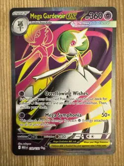 Mega Gardevoir EX 159/132 Full Art Ultra Rare Mega Evolution Holo Pokemon Card - Image 1