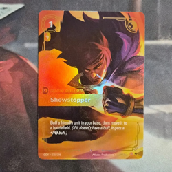 FOIL ! Riftbound Sett Card Showstopper Epic OGN 270/298 English League of Legend - Image 1