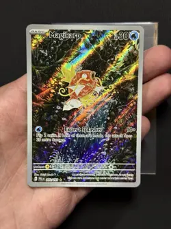 Pokemon TCG Magikarp Scarlet & Violet Paldea Evolved Holo Card 203/193 Near Mint - Image 1