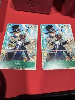 One Piece Card Game X2 - Sabo (3rd Anniversary Promo) OP09-027 UC - NM - Image 1