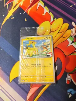 Pikachu SVP101 Black Star Promo Play League Pokemon Card TCG SEALED - Image 1