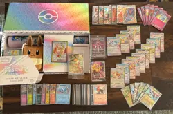 Huge lot of Prismatic SPC Pokemon Cards Opened Iron Valiant SIR + Extras - Image 1