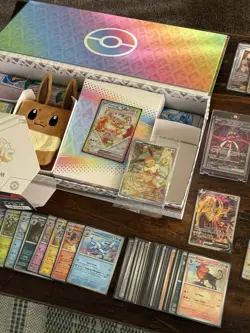 Huge lot of Prismatic SPC Pokemon Cards Opened Iron Valiant SIR + Extras - Image 2