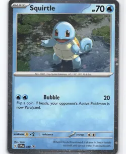 Squirtle - (Cosmos Holo) Promo SV: Scarlet & Violet Promo Cards 048 NM Pokemon - Image 1