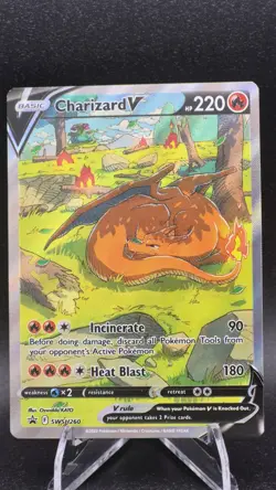 Charizard V SWSH260 SWSH: Sword & Shield Promo Cards Holo - Image 1