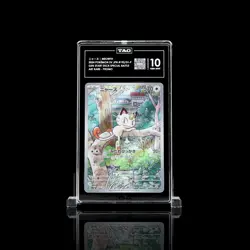 TAG 10 Meowth AR 192/SV-P Starter Deck Generations Promo Pokemon Card Japanese - Image 1