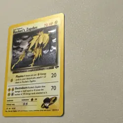 Rockets Zapdos Gym Challenge Holo Card 15/132 Pokemon TCG Vintage - Image 4