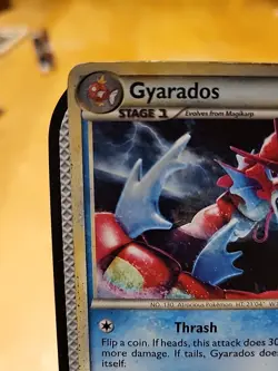 Pokemon Gyarados TCG HeartGold SoulSilver Holo Rare Card 123/123 HP - Image 3
