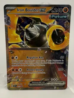 Iron Boulder ex 147 Sv: Scarlet & Violet Promo Cards Holo - Image 1