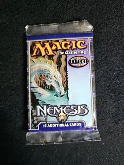 MtG Nemesis Booster Pack Factory Sealed - Image 1